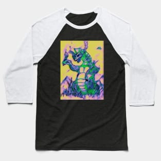 Giant Dinosaur Titanosaurus  #4 Baseball T-Shirt